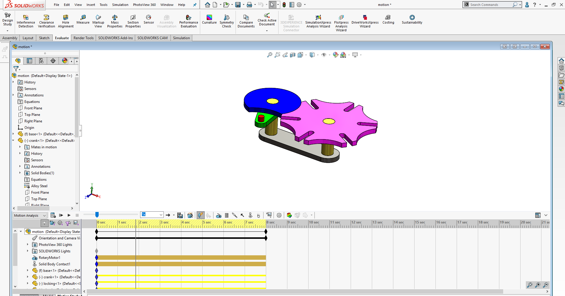 CONTACT TRONG MOTION ANALYSIS